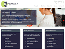 Tablet Screenshot of gramercyco.com
